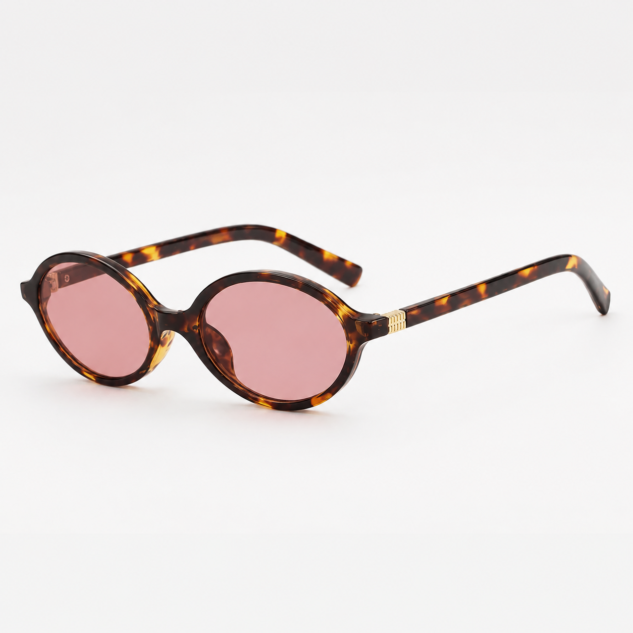 Gafas AUREVÉRA™ Noir Oval – Gafas de Sol Vintage