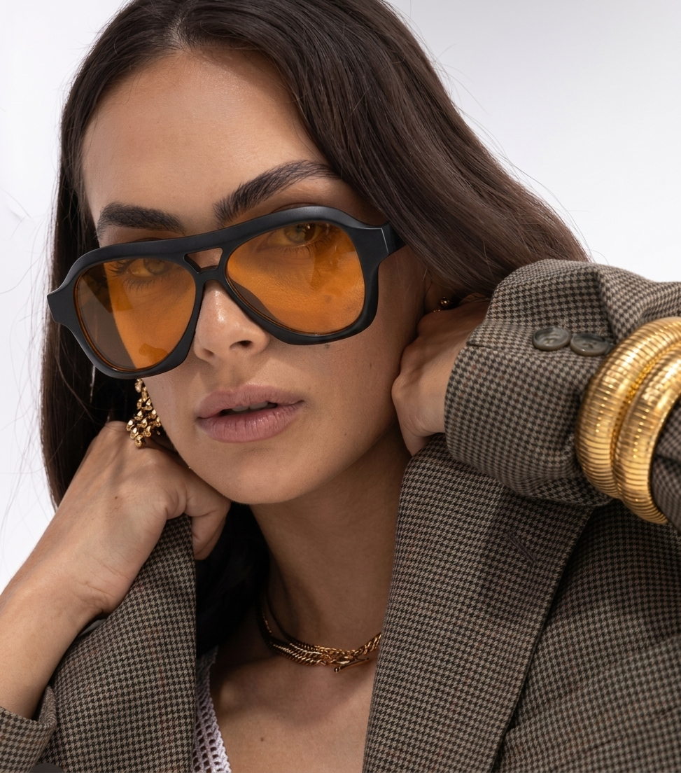 Gafas Soléa Retro Gradient – Doble Puente con Estilo Fashion UV400