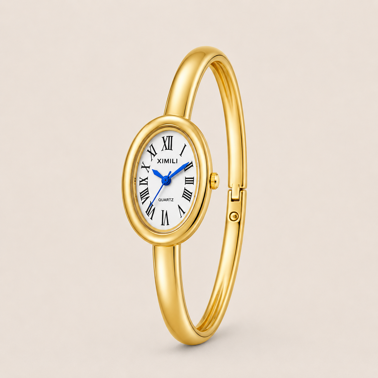 Reloj Aurelia™ Élise – Elegancia Ovalada con Estilo Romano