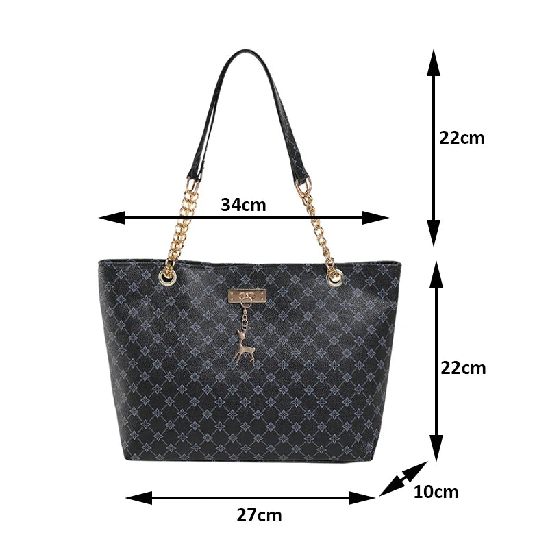 Bolso Bellavienne de Hombro con Gran Capacidad y Acabado de Cuero Suave