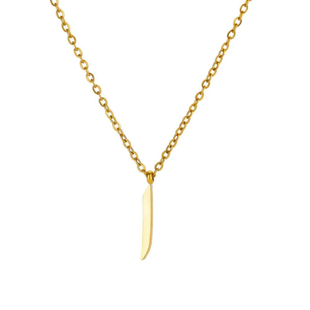 Collar Letra Árabe Alma – Inicial Personalizada en Acero Inoxidable